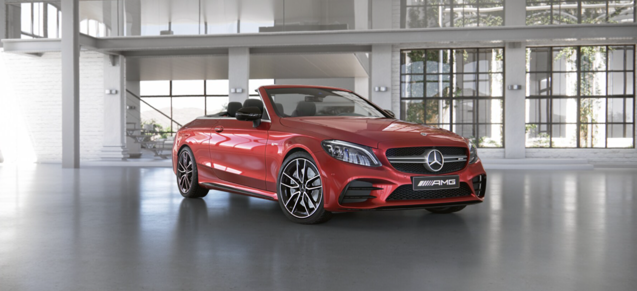 Mercedes C Cabrio 43 AMG 4Matic | nový model | cabrio | V6 benzin 390 koní | objednání online | super cena